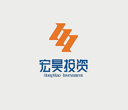 成都市宏昊投資企業標志設計,公司VI設計,公司logo設計